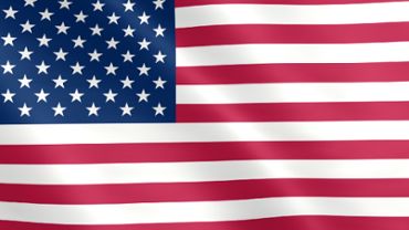 Animierte Flagge der Vereinigten Staaten von Amerika