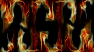 Real fire top bottom