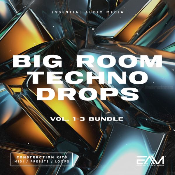 Big Room Techno Drops Vol 1-3