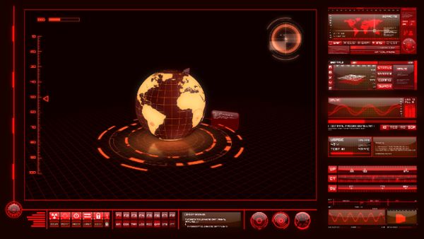 HighTech Interface - Red Alert